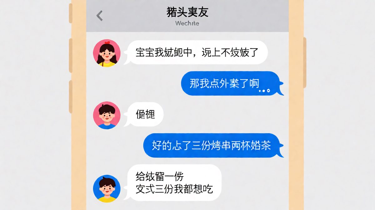 嘴上说减肥，身体却很诚实地留了一份烤串
