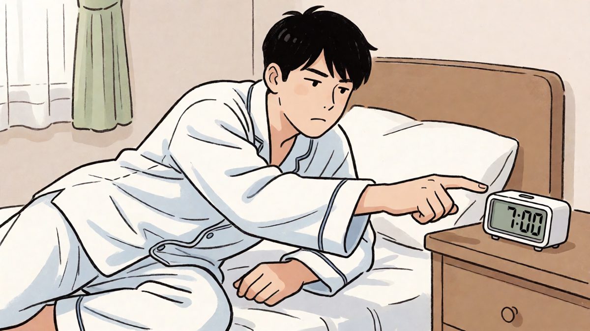闹钟响了？按掉再说！