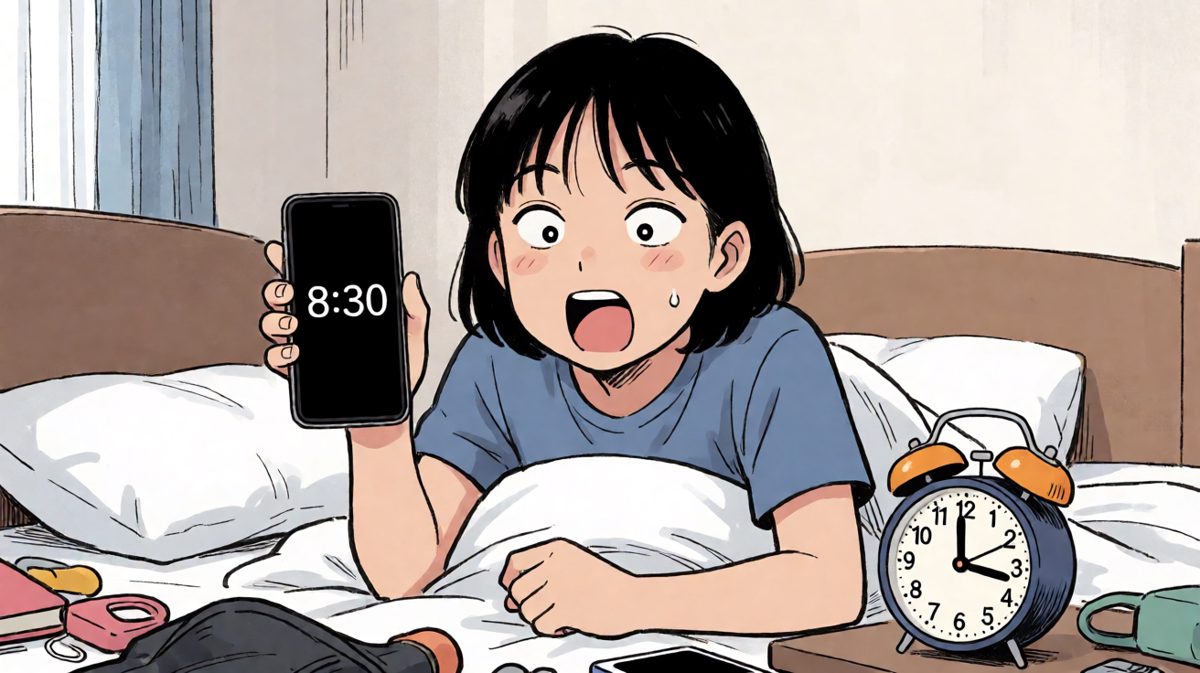 什么！？迟到了！！