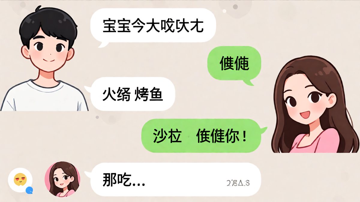 男生问吃什么被女生'随便'折磨到崩溃的绝望瞬间