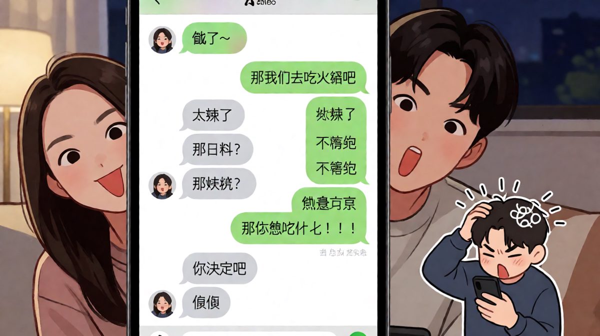今晚吃什么——世纪难题，男生必死考题！