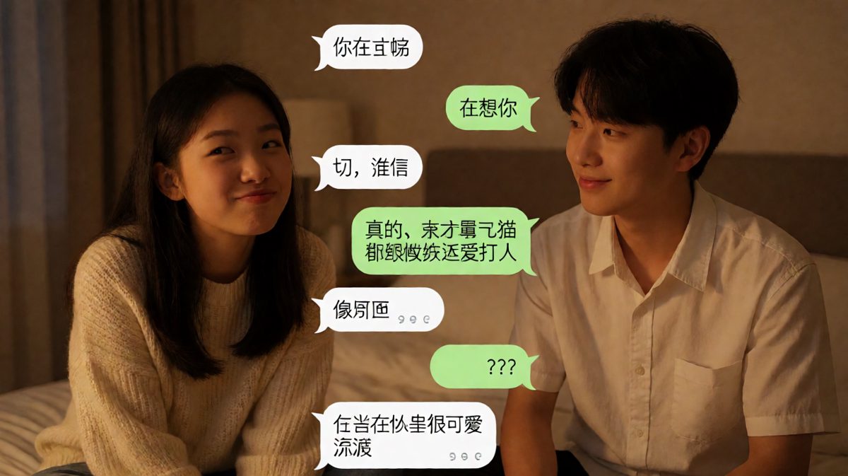 先损后撩的套路让女生从生气到害羞的整个过程