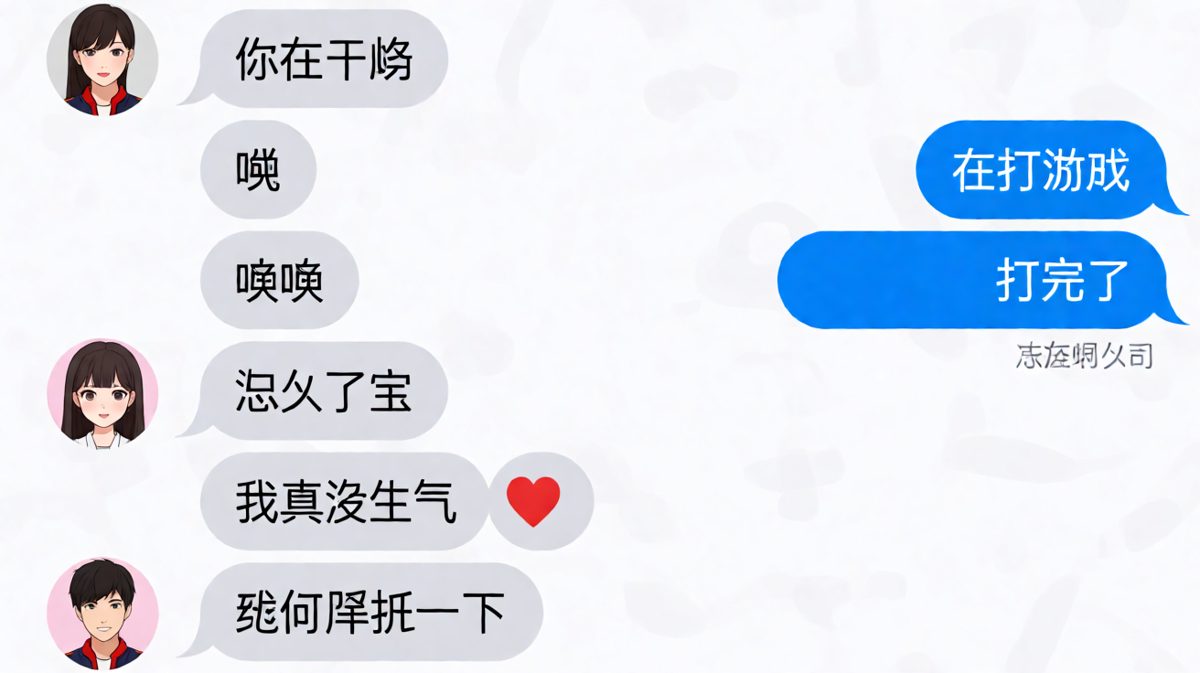'我没生气'的含金量：最后一条消息让所有直男瞬间清醒