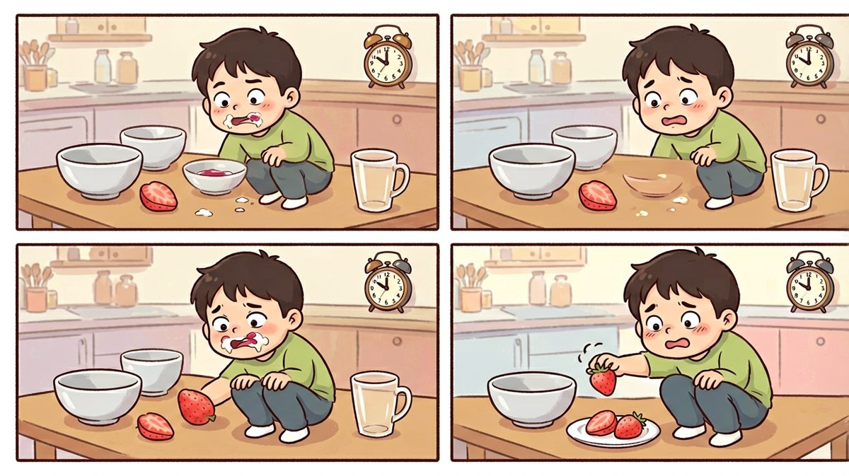 等早餐的间隙……就尝一口……
