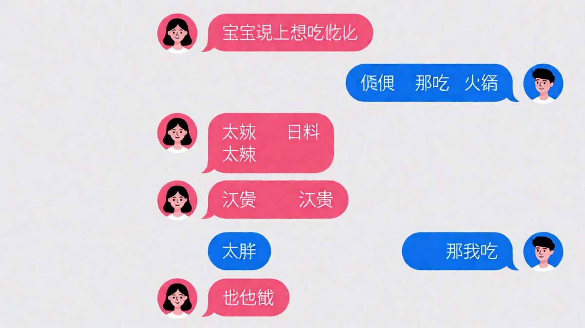 她说随便的时候，其实是在给你出超纲题