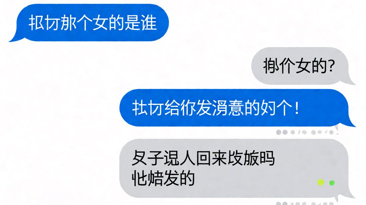 女生醋意大发质问小三，结果小三是婆婆本人。
