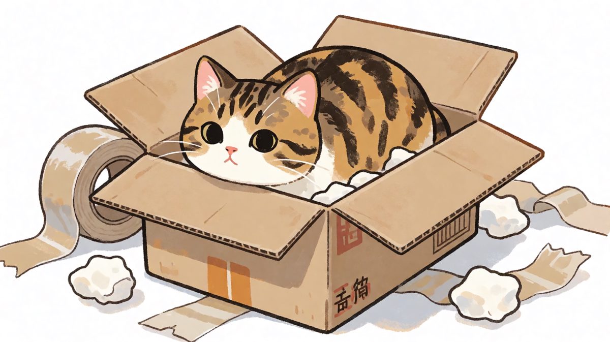 猫：只要我够扁，哪里都是我的家