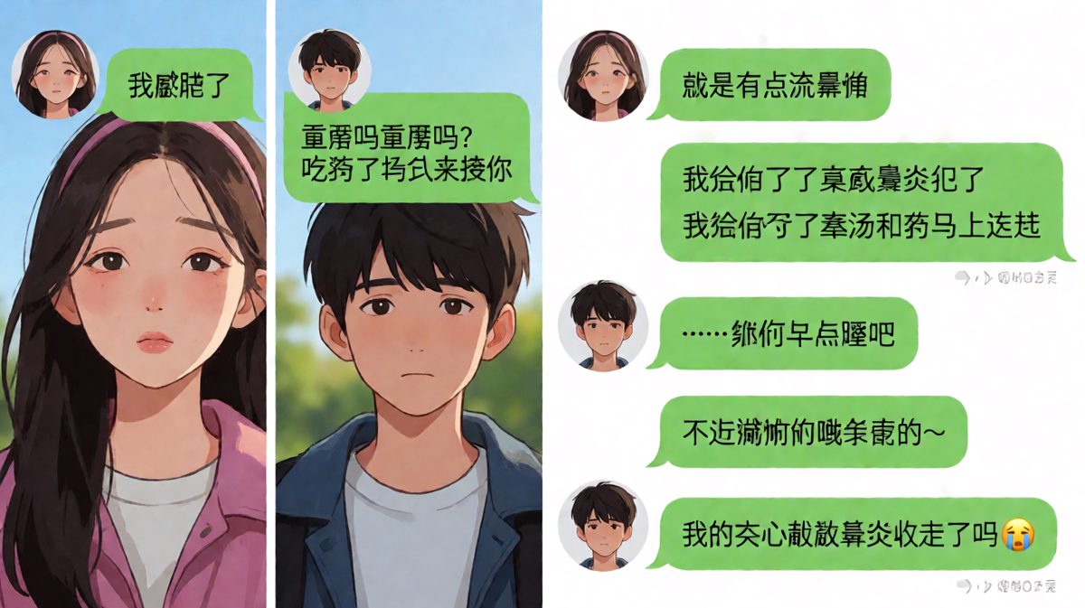一场感冒引发的关心过剩事件
