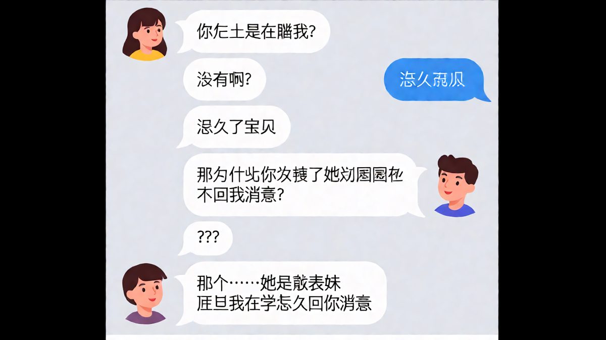 点赞和已读不回的矛盾操作，最终暴露了一个致命的事实。