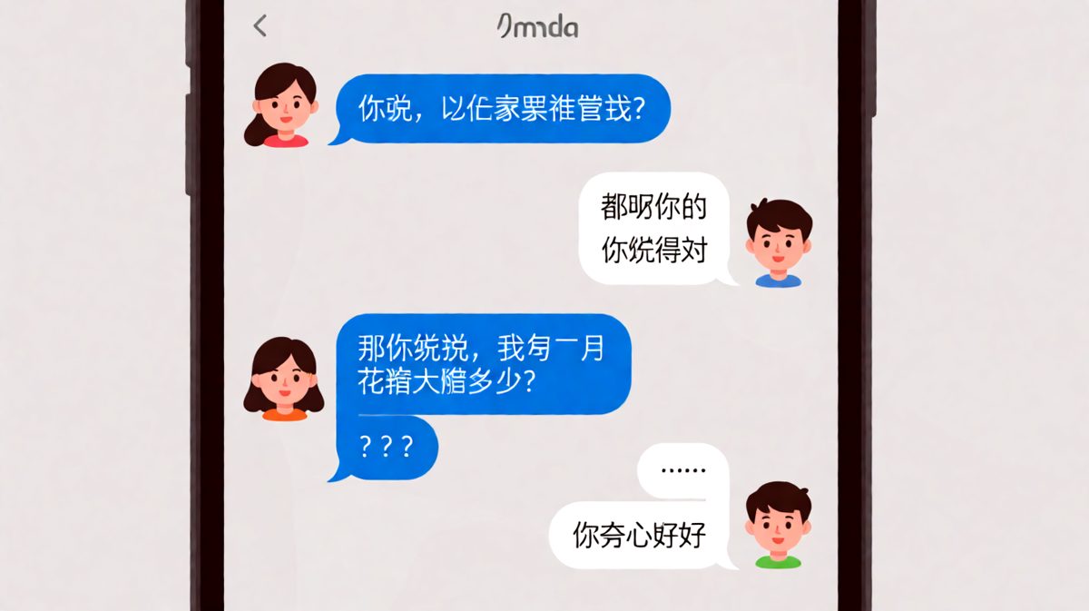 男生以为的安全答案，却在数字面前瞬间崩塌。