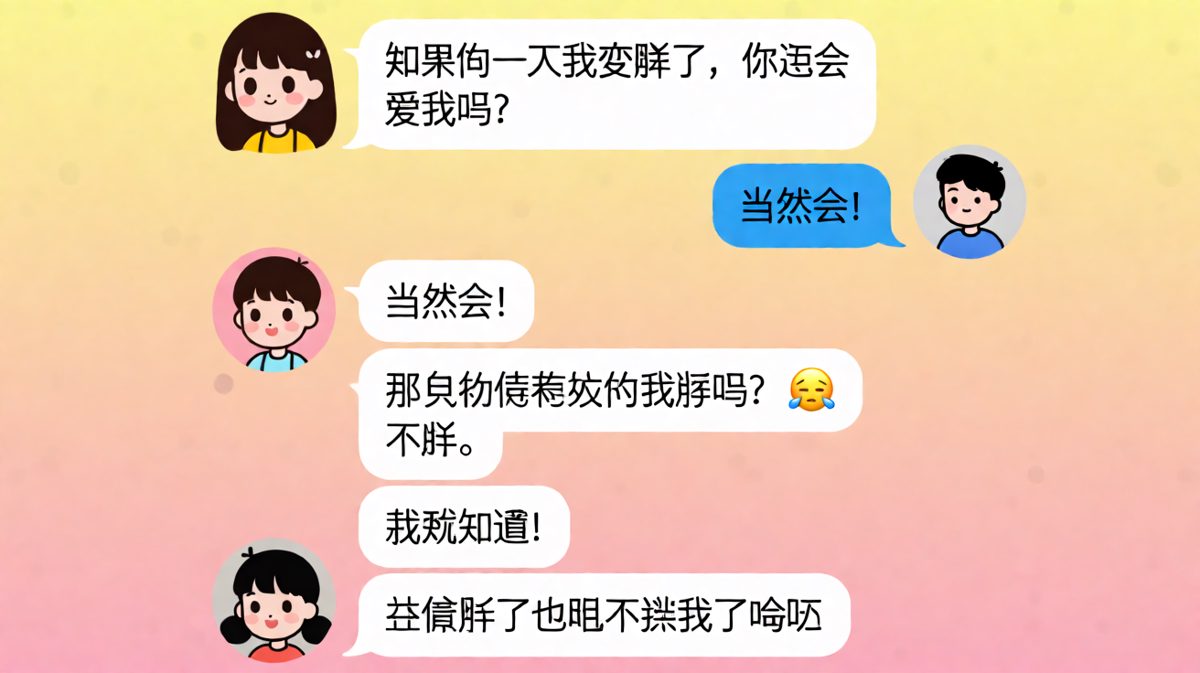 男生用一句自嘲完成了神级反转，女生当场气到撤回所有表情。