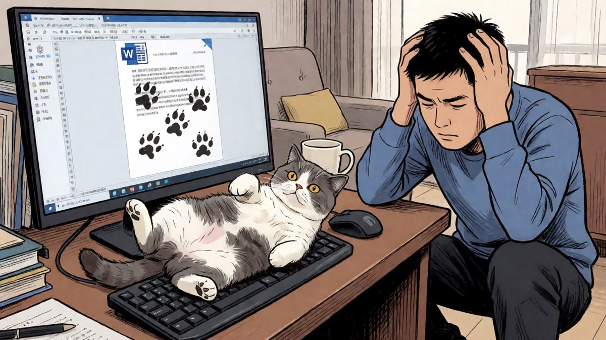 猫咪：我帮你'敲'定了，别谢我