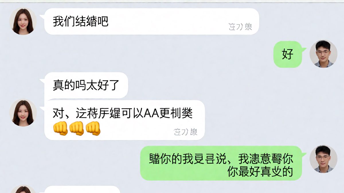 求婚反转再反转，直男式浪漫令人窒息