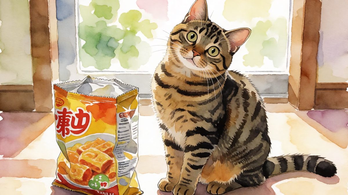 猫：零食失踪案？我没有作案动机哦~