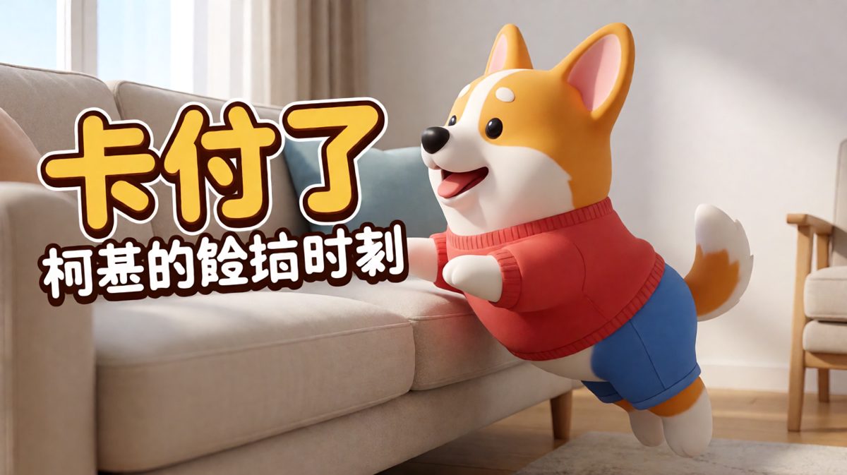 狗：沙发起飞！三、二……算了再来一次