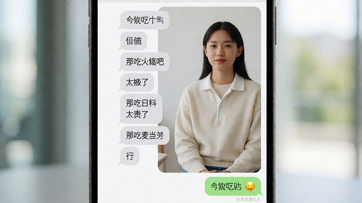 问女生吃什么，她永远说随便，结果她全否决了还要装没事。