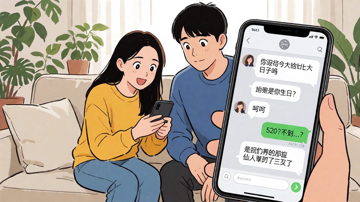 男生完全搞错重点，女生暗示的'纪念日'居然是仙人掌的忌日