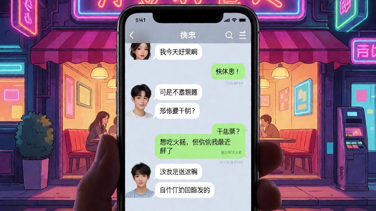 女生把锅甩给男生的朋友圈，男生一脸无辜