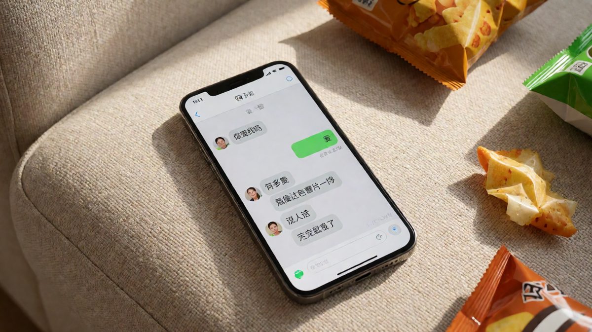 爱情的重量 = 一包薯片，吃完就没了
