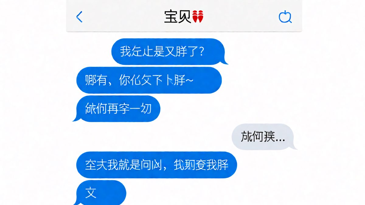 "我胖了吗"经典送命题，最后的自爆式回答让男友彻底沉默
