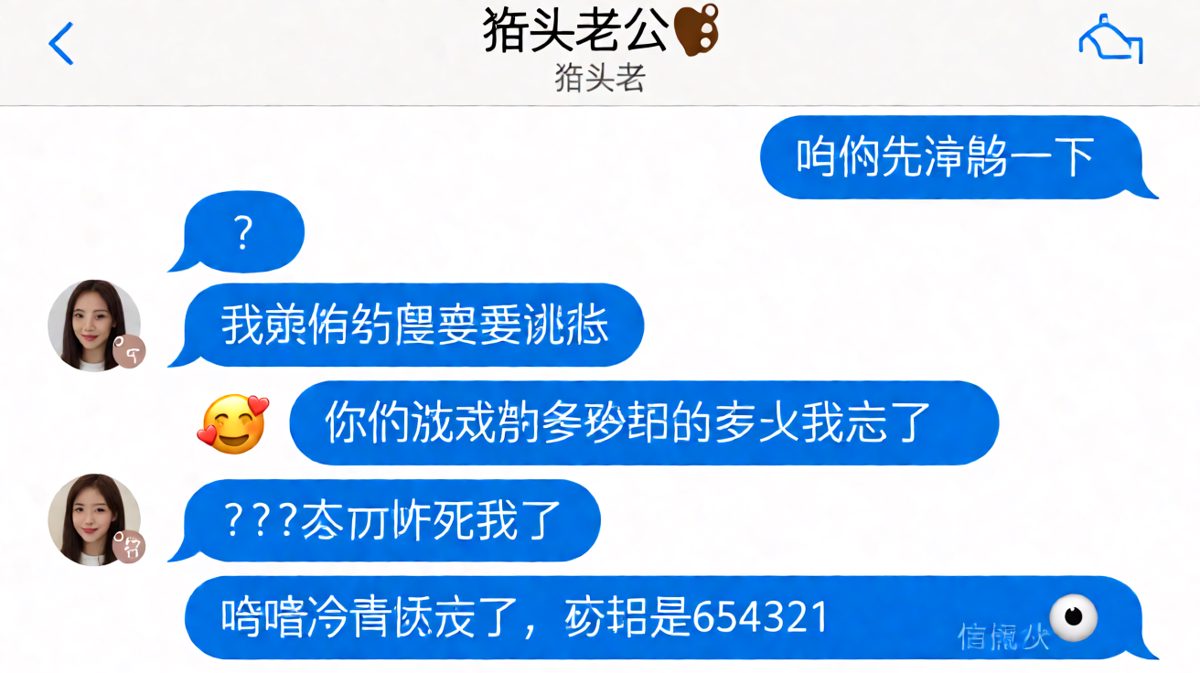 假装冷静谈心谈出游戏密码，男友心脏差点停跳