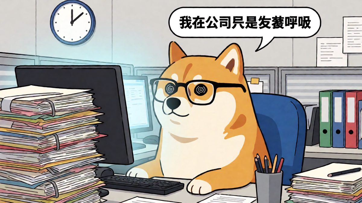 周一早会精神状态，主打一个活着就好