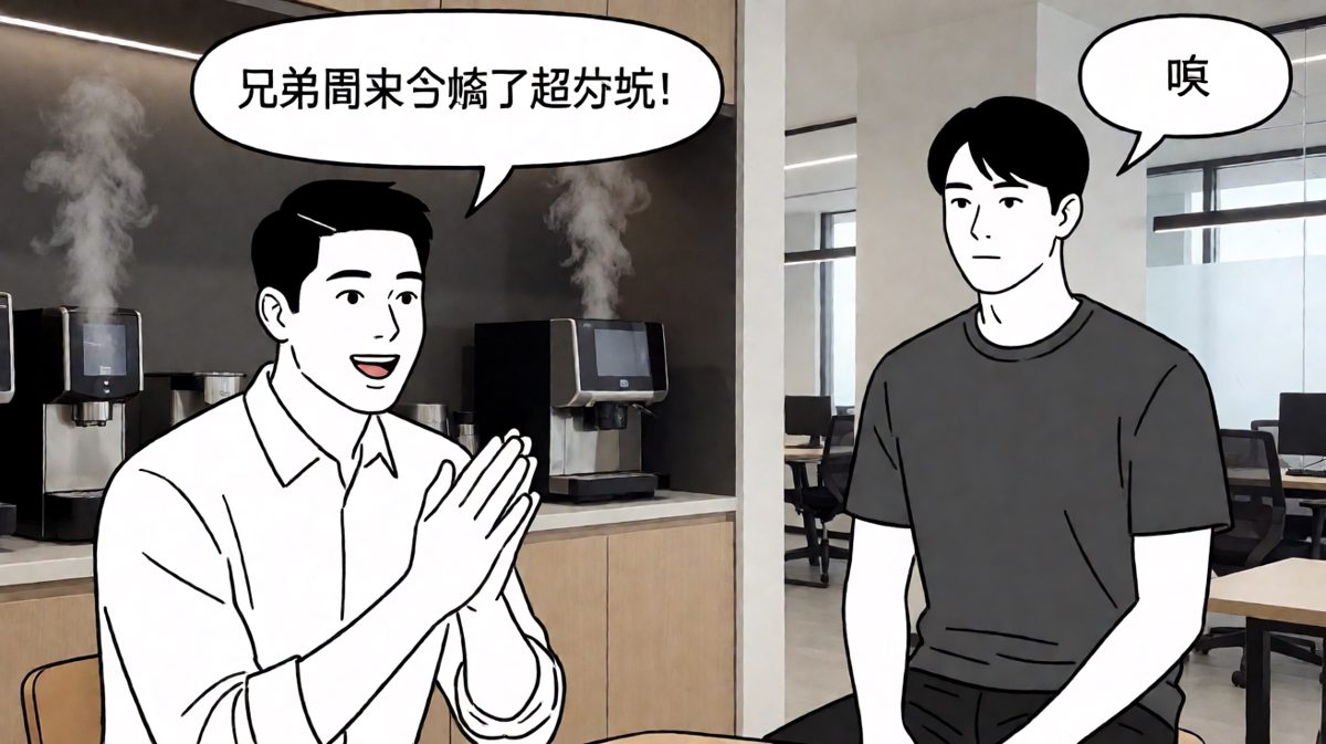 社恐遇到社牛的尴尬瞬间