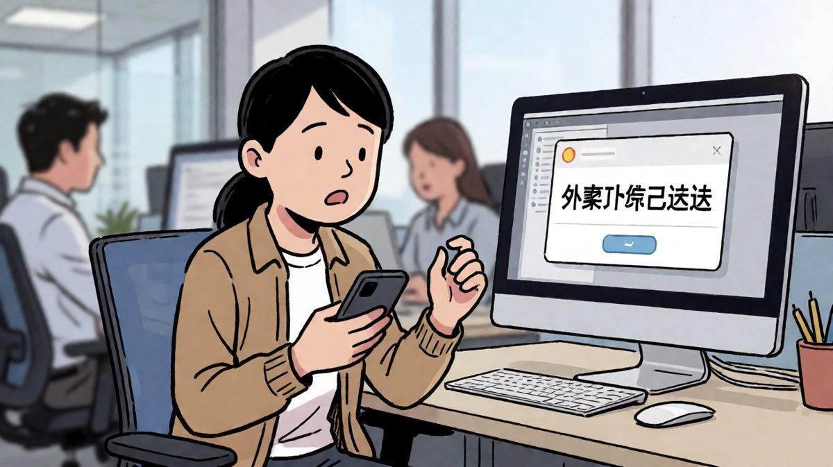 第一格：外卖到了！主角满脸期待地打开订单页面
