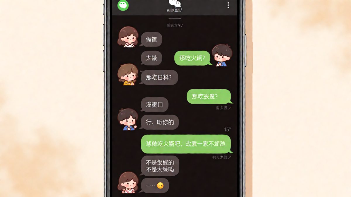 「随便」的二三事——男生最终选择吃火锅，女生却说太辣的经典循环