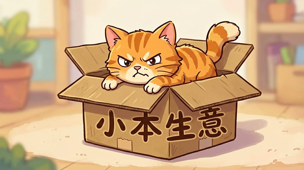 猫：只要我够努力，箱子就会变大的