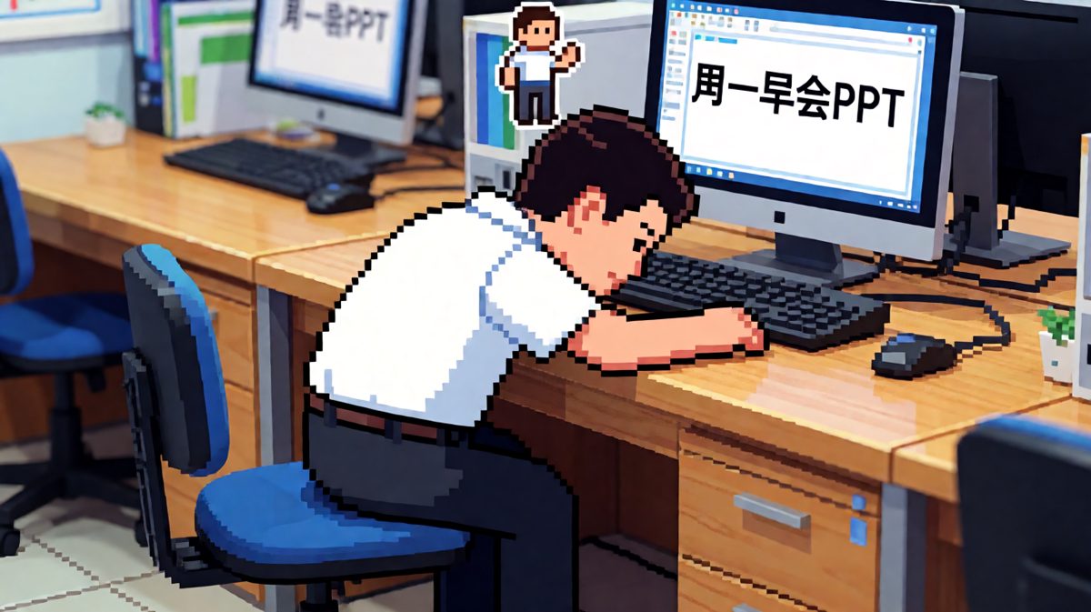 肉体在开会 灵魂已离职