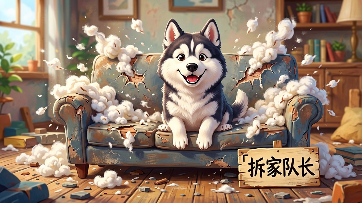 狗：这不是破坏，这是艺术再创作