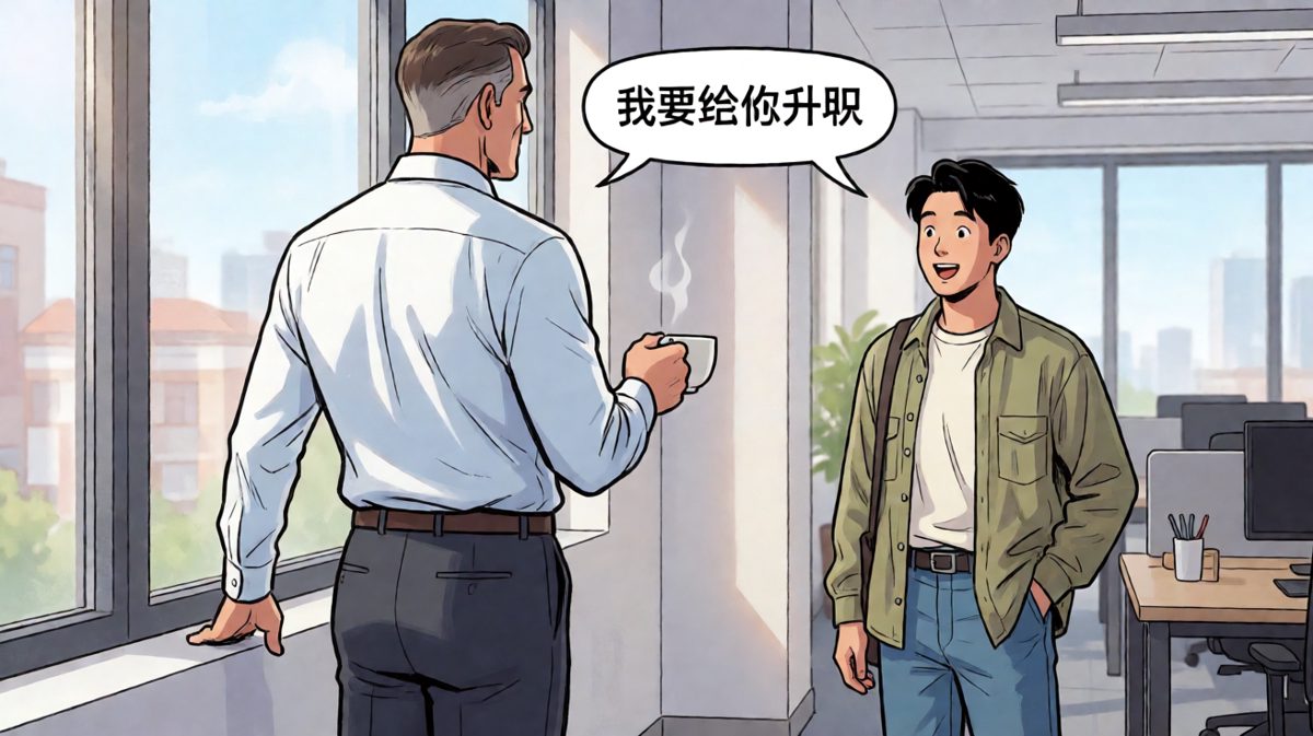 老板说要升职加薪——结果升的是工位的楼层