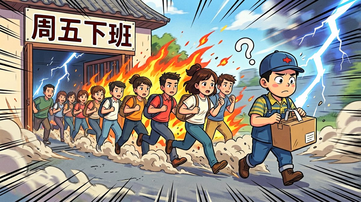 周五下午五点的加速度
