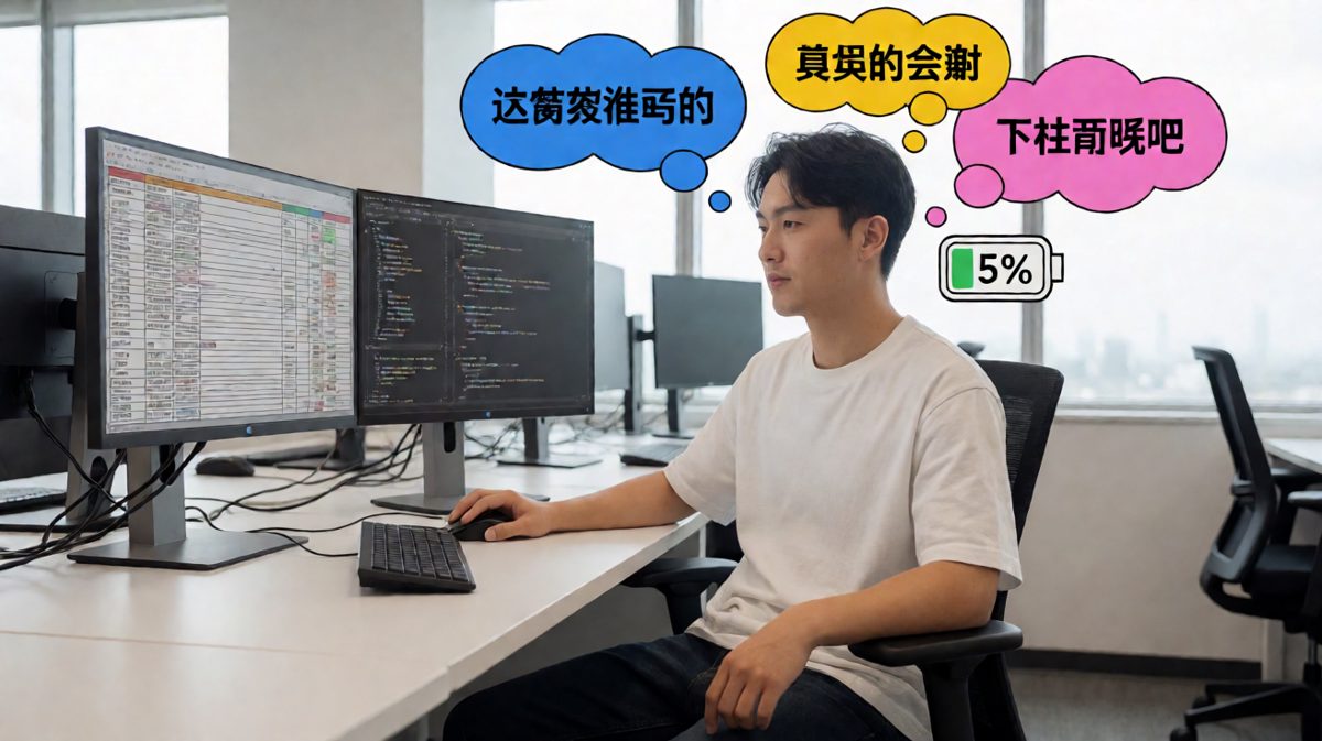 脑内弹幕比工作还忙