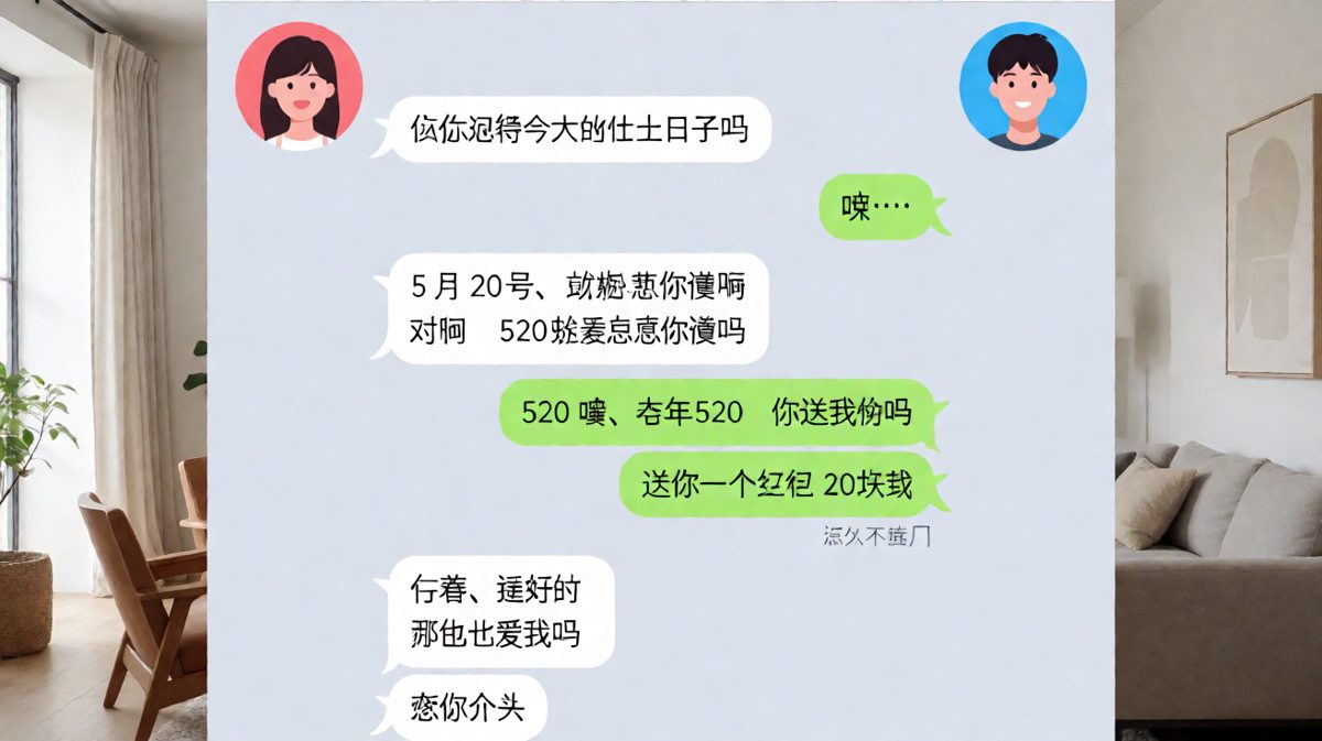 纪念日的送命题，男生精准踩雷