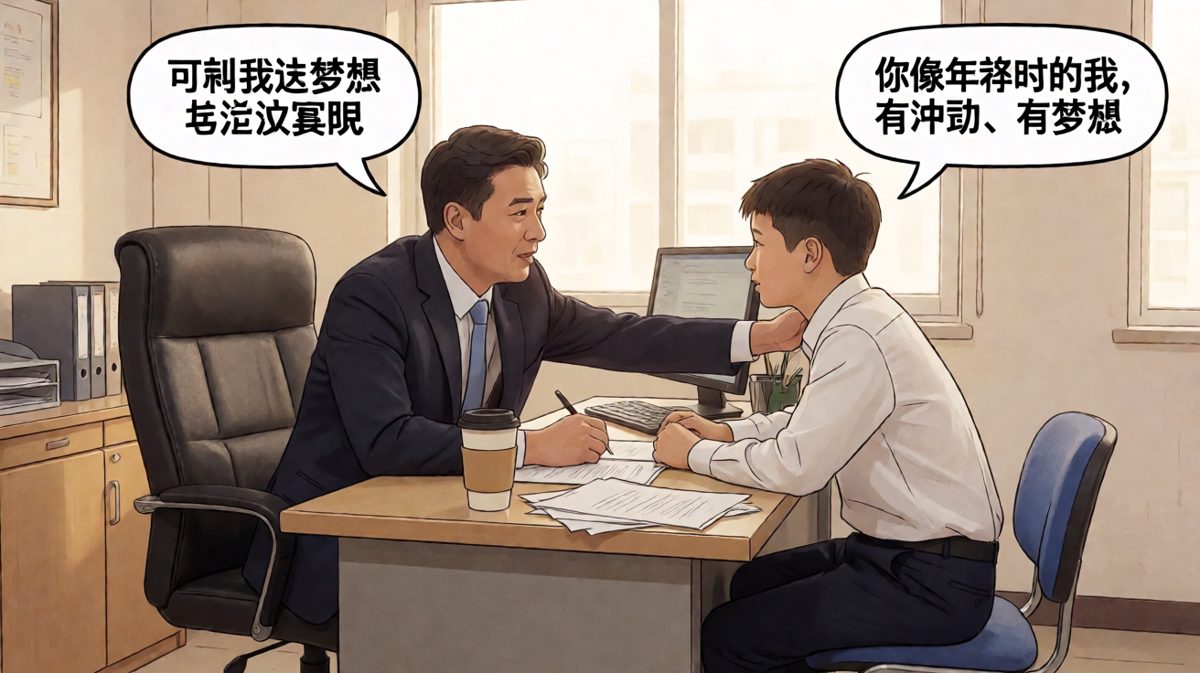 你是我见过最像我的员工，说完就后悔了