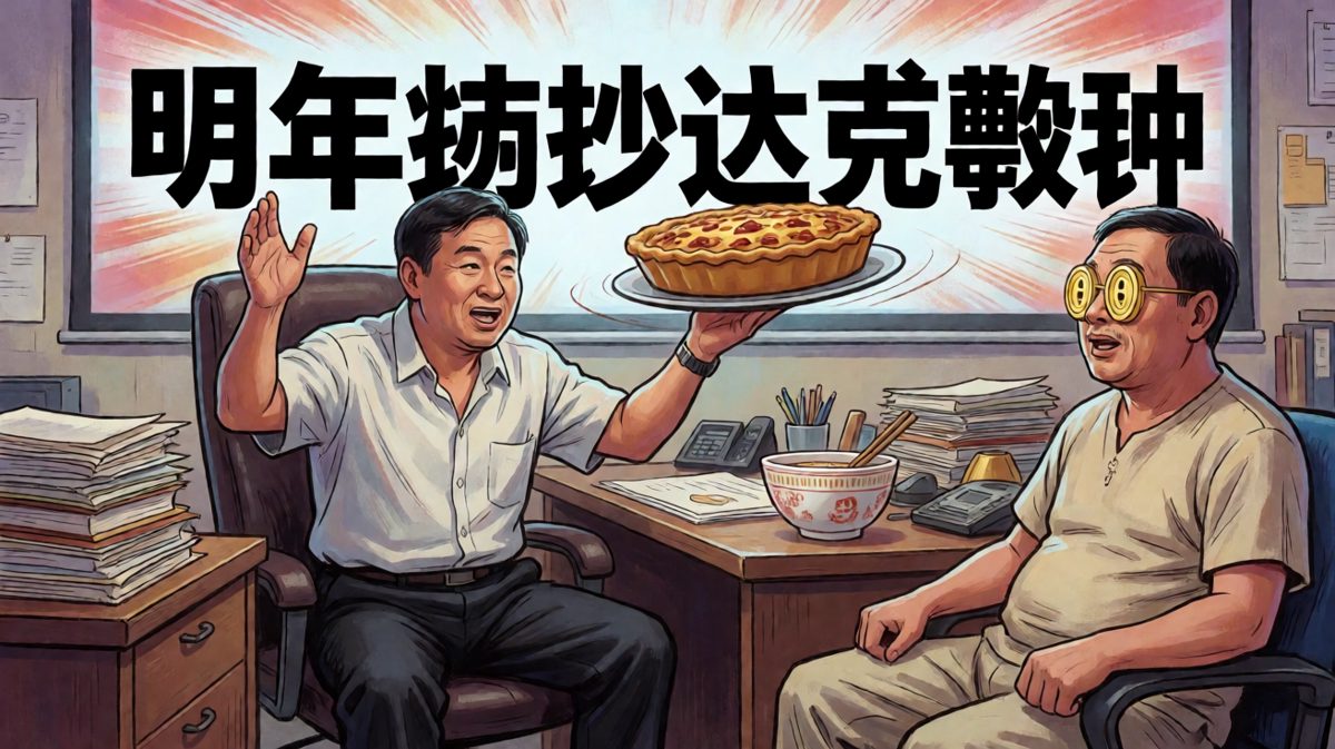 老板画的饼太大，员工已经感动到流口水