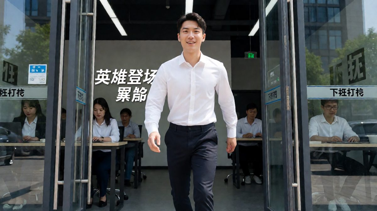 下班那刻我就是风，自由的的风