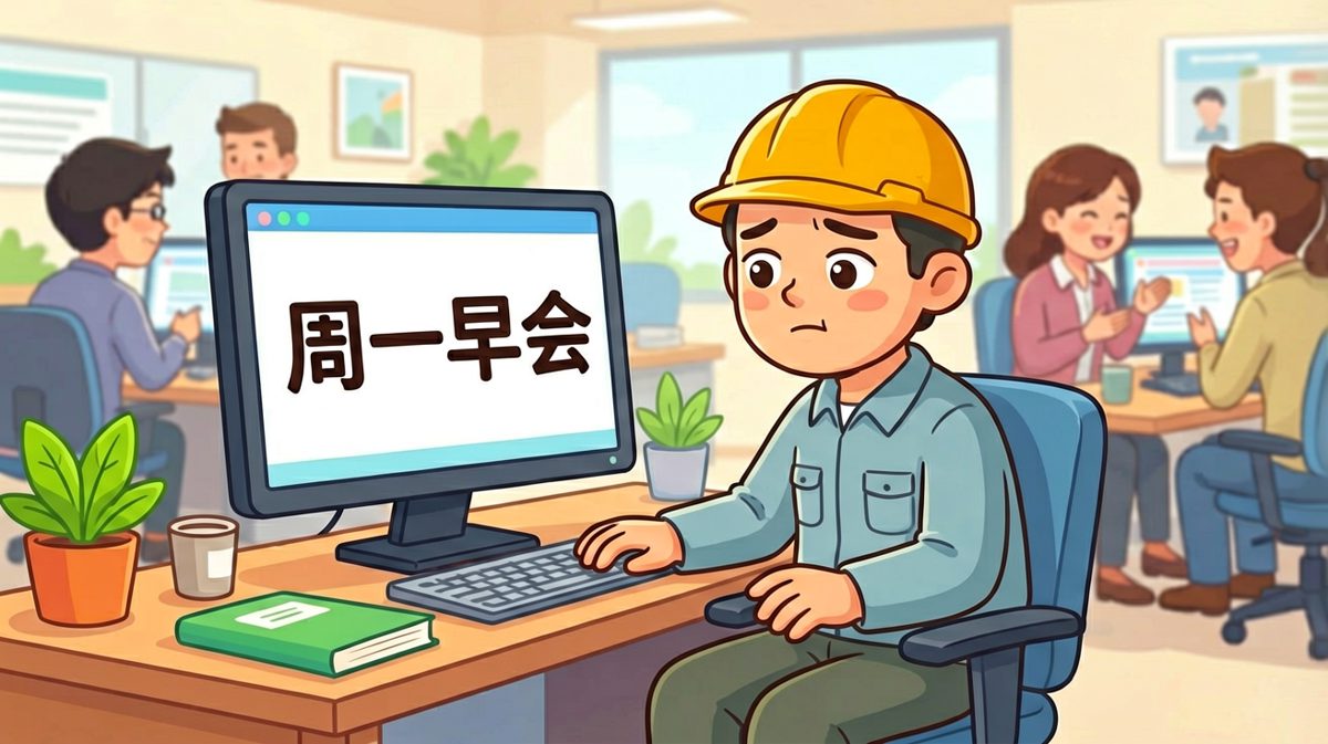 周一早上的我：活着就好