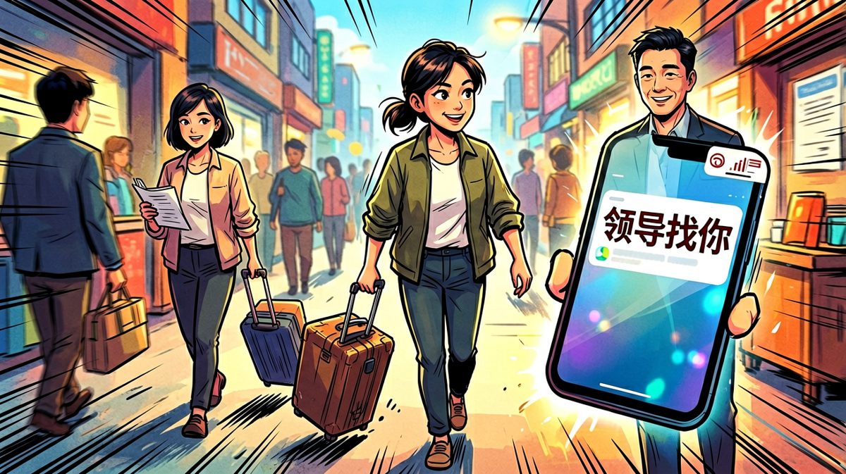 刚要下班就被抓包