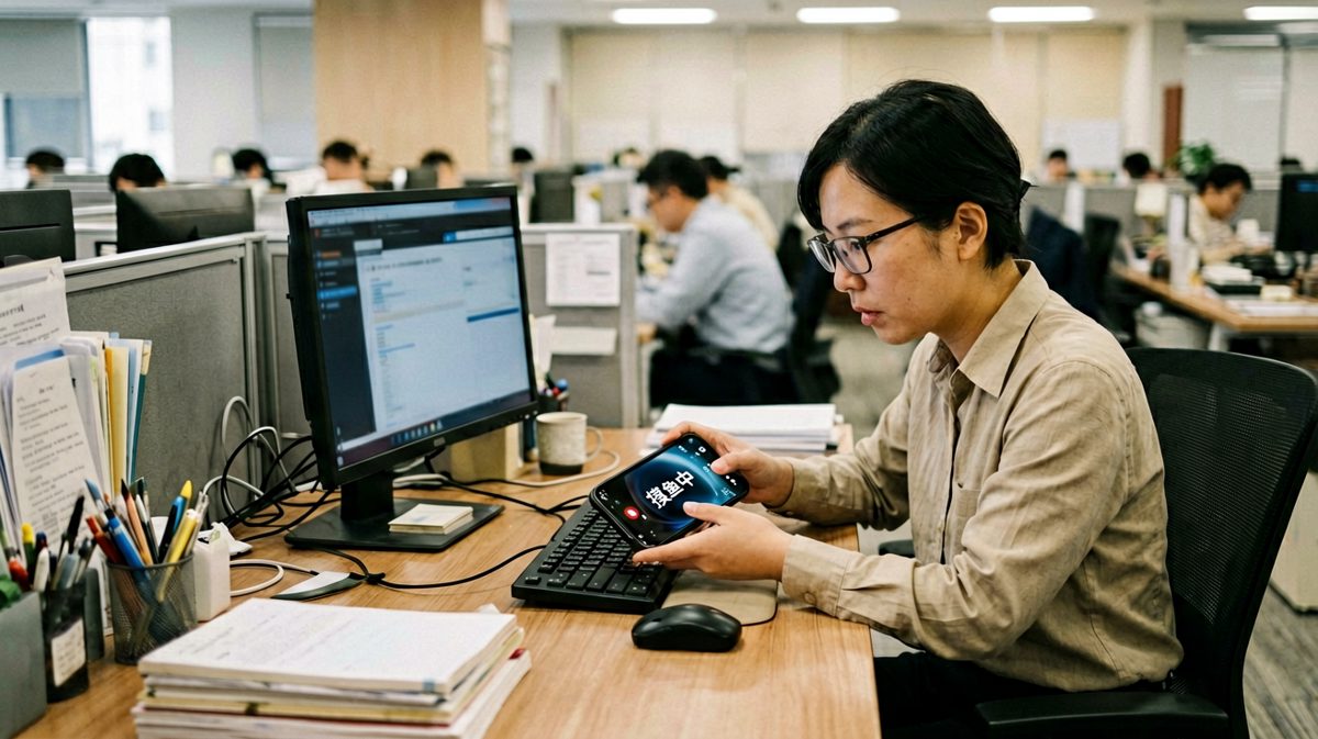摸鱼技巧：看起来很忙