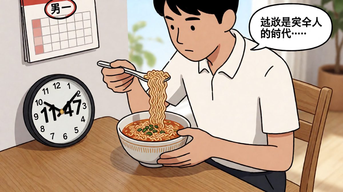 含泪喝下这碗失败的泡面汤
