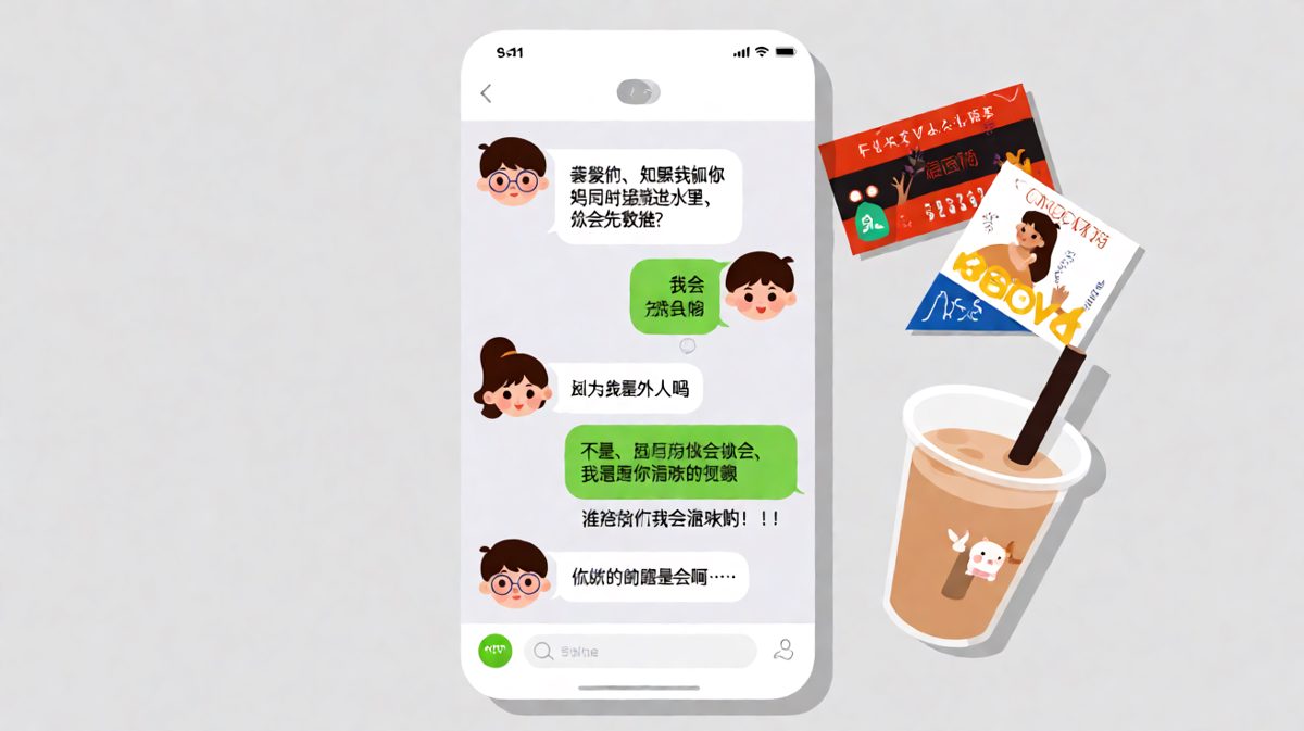 我以为她在考我，其实她在考游泳。