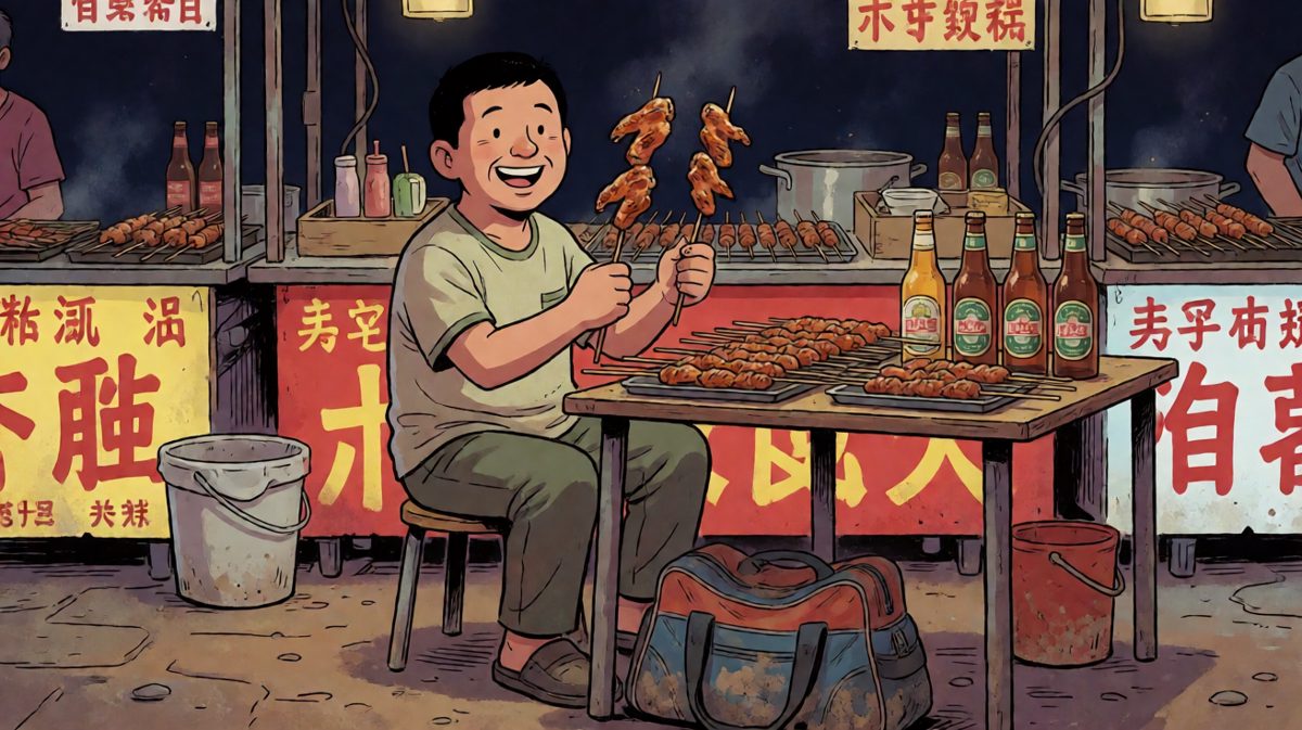 结局：吃饱才有力气继续健身
