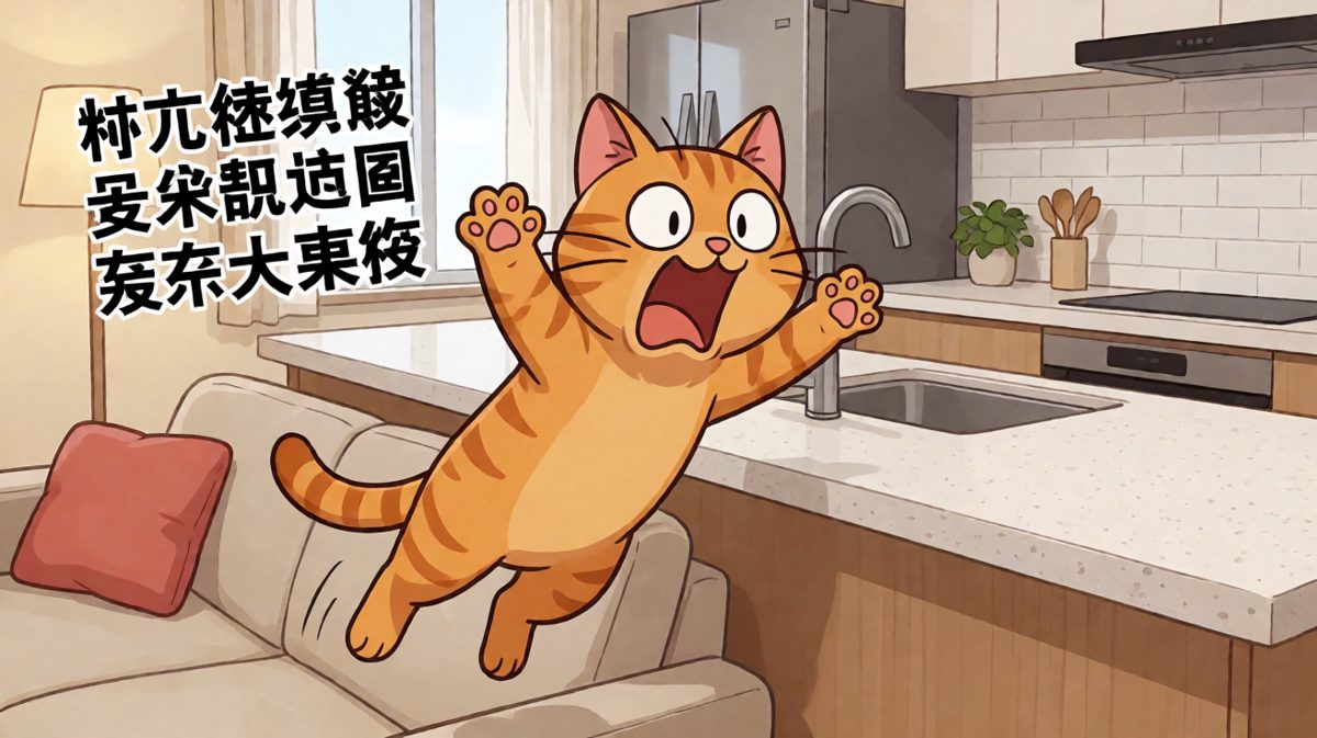 猫咪：我以为我能行，现实告诉我不能。
