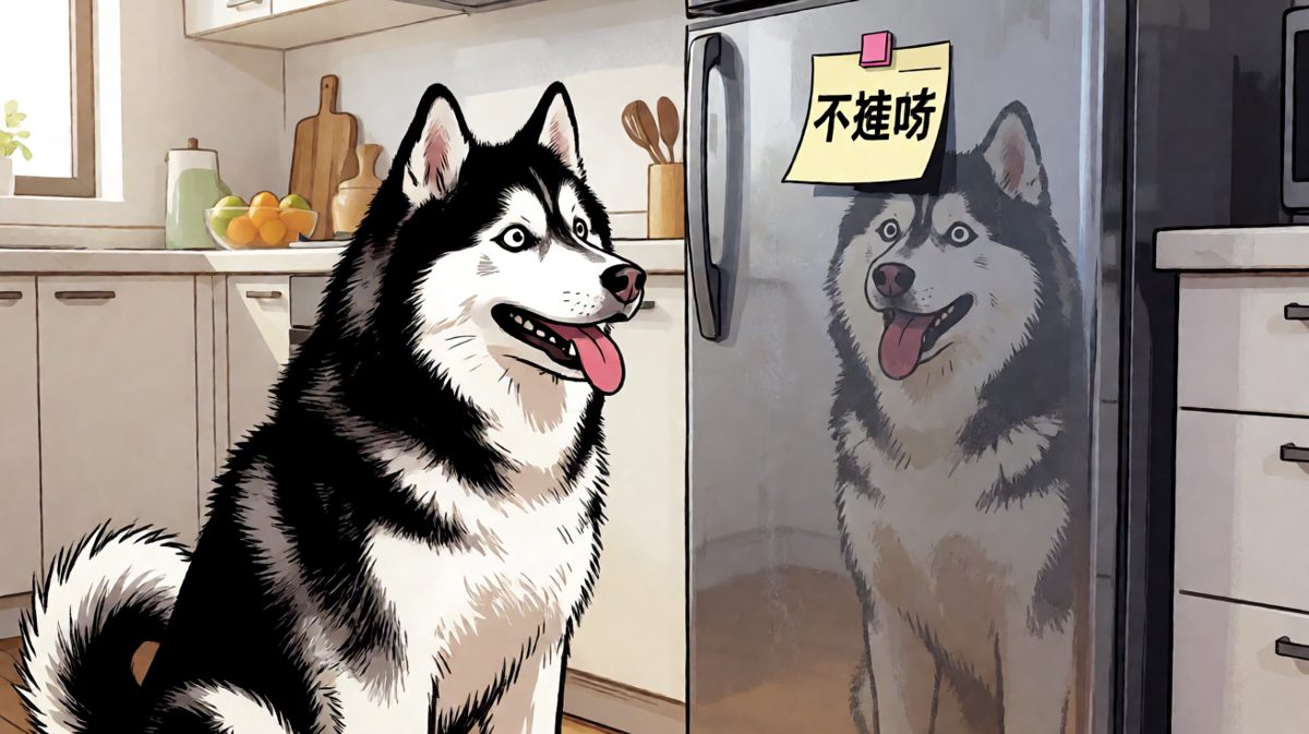 哈士奇：那边那只狗是谁？放他出来单挑！
