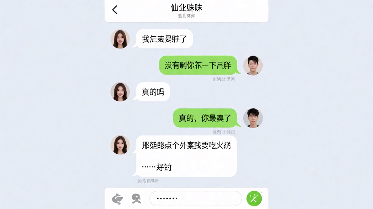 夸完漂亮立刻变跑腿小弟