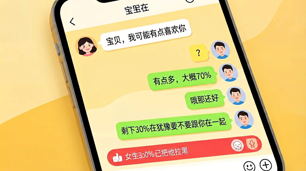 告白变社死现场：他以为自己很浪漫，其实只是把自己聊没了
