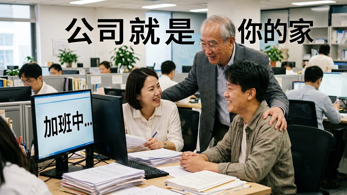 老板：'公司就是你的家'，员工：那我是不是可以随便进卧室了？
